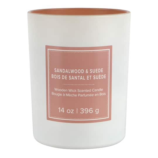 Michaels, 14oz. Wooden Wick Scented Candle by Ashland® – Category: Wax Candles